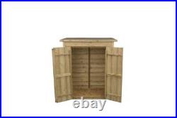 Forest 3'6 x 2' Garden Store Wood Shiplap Pent Outdoor Patio Tool Storage