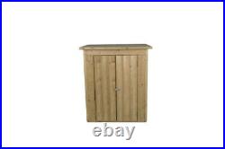 Forest 3'6 x 2' Garden Store Wood Shiplap Pent Outdoor Patio Tool Storage