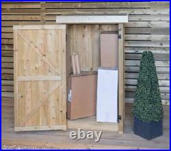 Garden Magic Parcel Store 2 Sizes Available Timber Storage Box Parcel