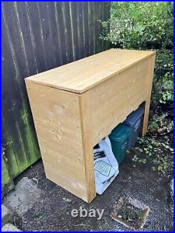 Garden Recycling Storage Box To Hold Recycling Bags/caddy's. Free Delivery