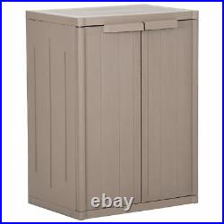 Garden Storage Cabinet Brown 65x45x88 H0V2