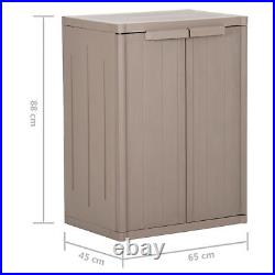 Garden Storage Cabinet Brown 65x45x88 H0V2