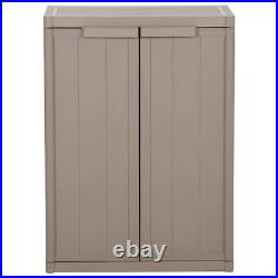 Garden Storage Cabinet Brown 65x45x88 Q6W0