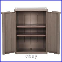 Garden Storage Cabinet Brown 65x45x88 Q6W0