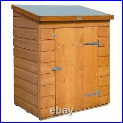 Garden Storage Shed Rowlinson Shiplap Compact Wooden Patio Tool Store Unit