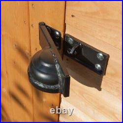 Rowlinson Security Shed 8x6 Wooden Garden Storage Shiplap Apex Lockable