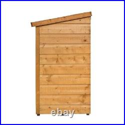 Rowlinson Shiplap Wooden Mini Store Patio Garden Tool Shed Storage Unit Cabinet