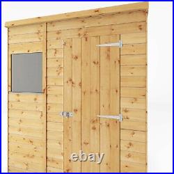 Waltons 6x4 Wooden Garden Shed Shiplap T&G Pent Roof Window Storage Shed 6ft 4ft