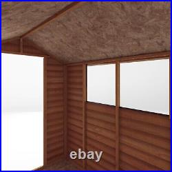 Waltons 7x5 Wooden Garden Shed Overlap Apex Single Door Windows Storage 7ft 5ft