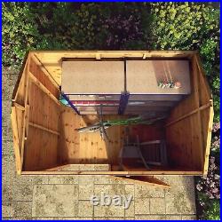 Waltons 7x5 Wooden Garden Shed Shiplap Reverse Apex Windowless Storage 7ft 5ft