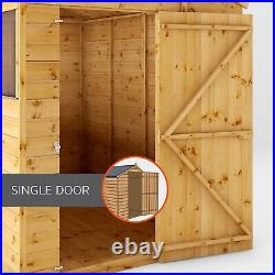 Waltons Garden Shed Overlap Windowless Apex Wooden Storage Shed 3 x 4 3ft x 4ft