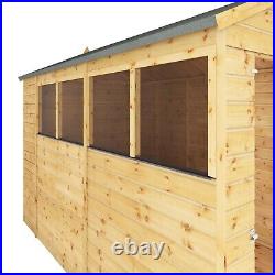 Waltons Shiplap Garden Shed Wooden Storage Outdoor T&G Apex 10 x 6 10ft 6ft